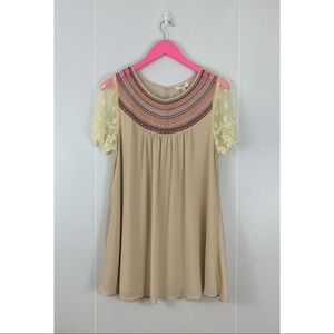 Umgee Lace Sleeve Tunic